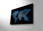 Wallity Lienzo Decorativo Iluminado con LEDs 45 x 70 cm Multicolor